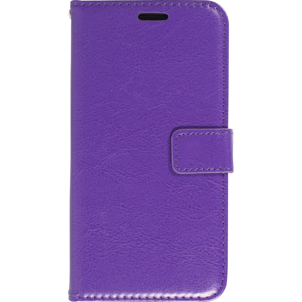 iPhone 14 Case Hülle - Premium Flip - Violett