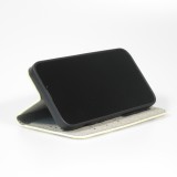 Fourre iPhone 13 Pro Max - Flip Lines - Jaune