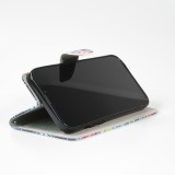 iPhone 13 Pro Case Hülle - Premium Wallet Flip-Magnetverschluss und Kartenfach - Spiritual Mandala