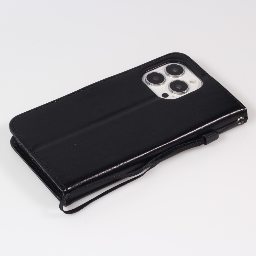 Fourre iPhone 14 Pro - Premium Flip - Noir