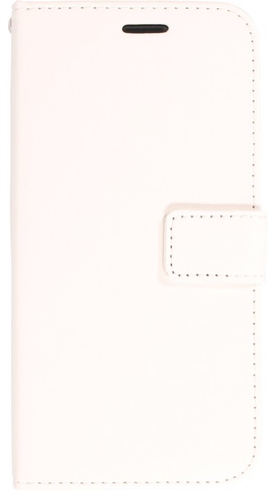 iPhone 13 mini Case Hülle - Premium Flip - Weiss