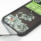 Fourre iPhone 14 Pro Max - Coque amusante 3D Retro Nokia Phone avec mirroir - Noir