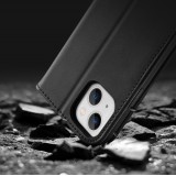 iPhone 15 Case Hülle - Dux Ducis Hivo RFID Flip Wallet - Schwarz