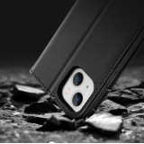 Fourre iPhone 15 - Dux Ducis Hivo RFID Flip Wallet - Noir