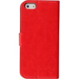 Fourre iPhone 5/5s / SE (2016) - Premium Flip - Rouge