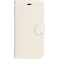 Hülle iPhone XR - Premium Flip - Weiss