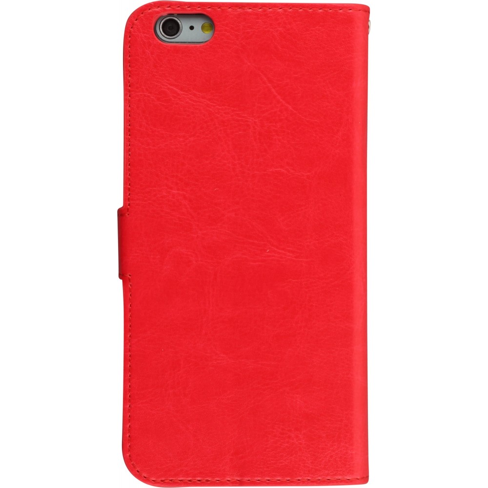 Hülle iPhone 6 Plus / 6s Plus - Premium Flip - Rot