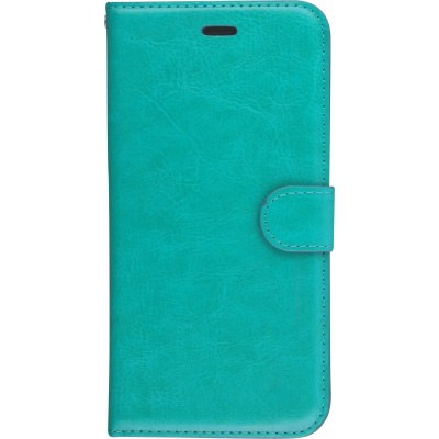Hülle iPhone 7 / 8 / SE (2020, 2022) - Premium Flip Leder Tasche - Türkis