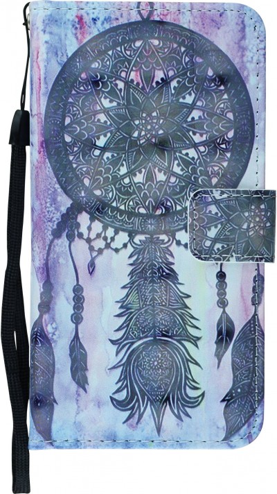 Fourre iPhone X / Xs - Flip 3D indian dreamcatcher