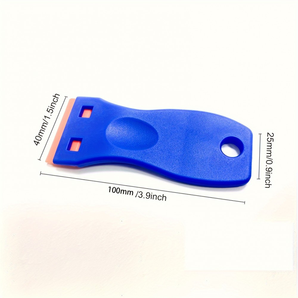 Grattoir en plastique pour vignette voiture - Bleu - Acheter sur PhoneLook