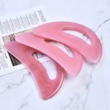 Gua Sha jambes et corps - Outil de massage pour relaxation et détoxification - Rose