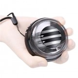 Gyro Ball compacte Cranit Design ergonomique Entraîneur efficace avant-bras et de la force de préhension avec lanière - Noir