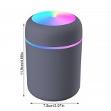 H2O Humidifier Luftbefeuchter kompakt inkl. multicolor LED Licht - Schwarz