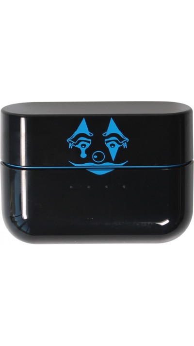 HONSENN wireless Bluetooth In-Ear écouteurs avec étui de chargement Clownface - Bleu