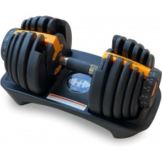 Haltères réglables Rockbells (2 à 24 kg) avec base de rangement
