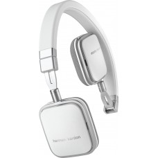 Harman/Kardon SOHO Luxuriöser, portabler & zusammenfaltbarer HiFi On-Ear Kopfhörer - Weiss