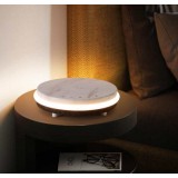Bluetooth Lautsprecher + Kabellose Qi wireless Ladestation 10W mit LED Licht aus Marmor