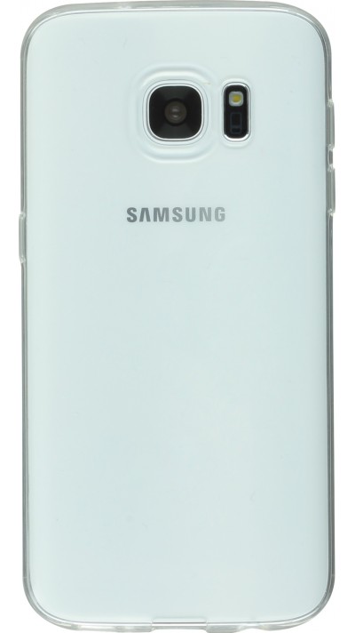 Hülle Samsung Galaxy S7 - Gummi Transparent Silikon Gel Simple Super Clear flexibel