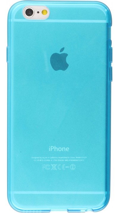 Hülle iPhone 7 / 8 / SE (2020, 2022) - Gel transparent blau