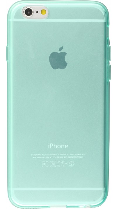 Hülle iPhone 7 / 8 / SE (2020, 2022) - Gel transparent - Mintgrün