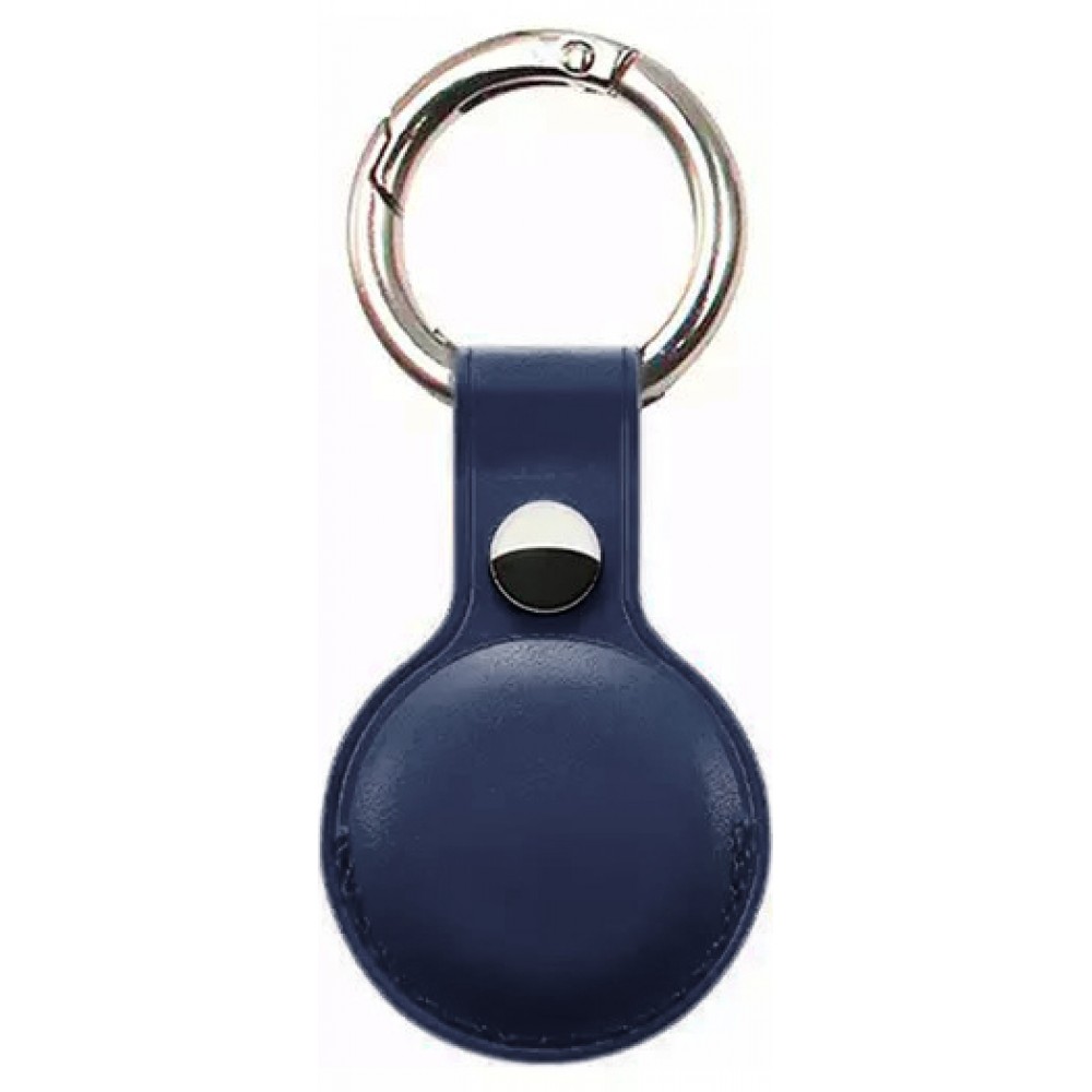 Porte-clés AirTag - Cuir - Bleu - Acheter sur PhoneLook