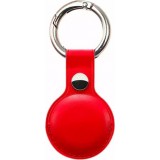 AirTag Schlüsselanhänger - Leder - Rot