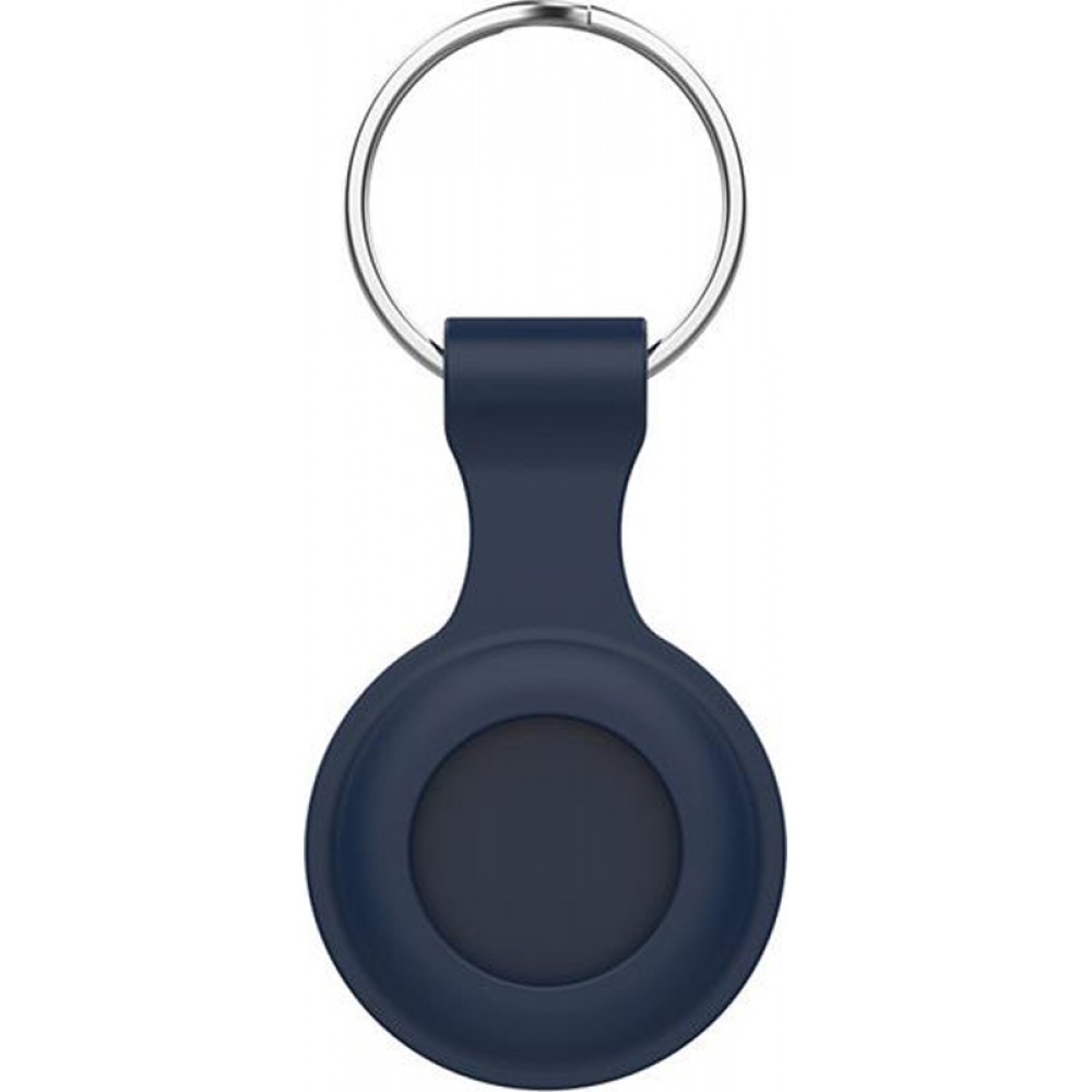 Porte-clés AirTag - Silicone - Bleu foncé