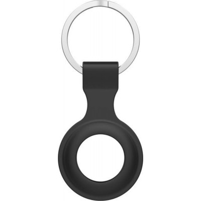 Porte-clés AirTag - Silicone - Noir