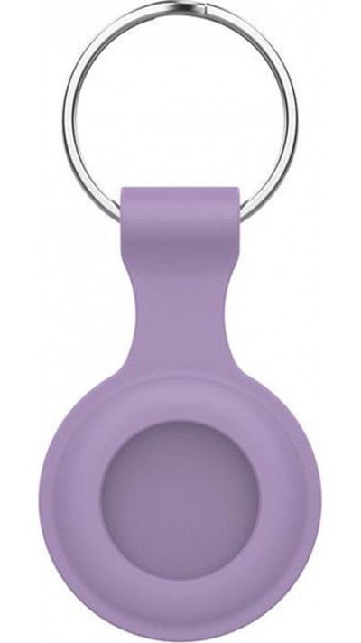 Porte-clés AirTag - Silicone - Violet