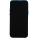 iPhone 15 Plus Case Hülle - Soft-Shell silikon cover mit MagSafe und Kameraschutz - Dunkelblau