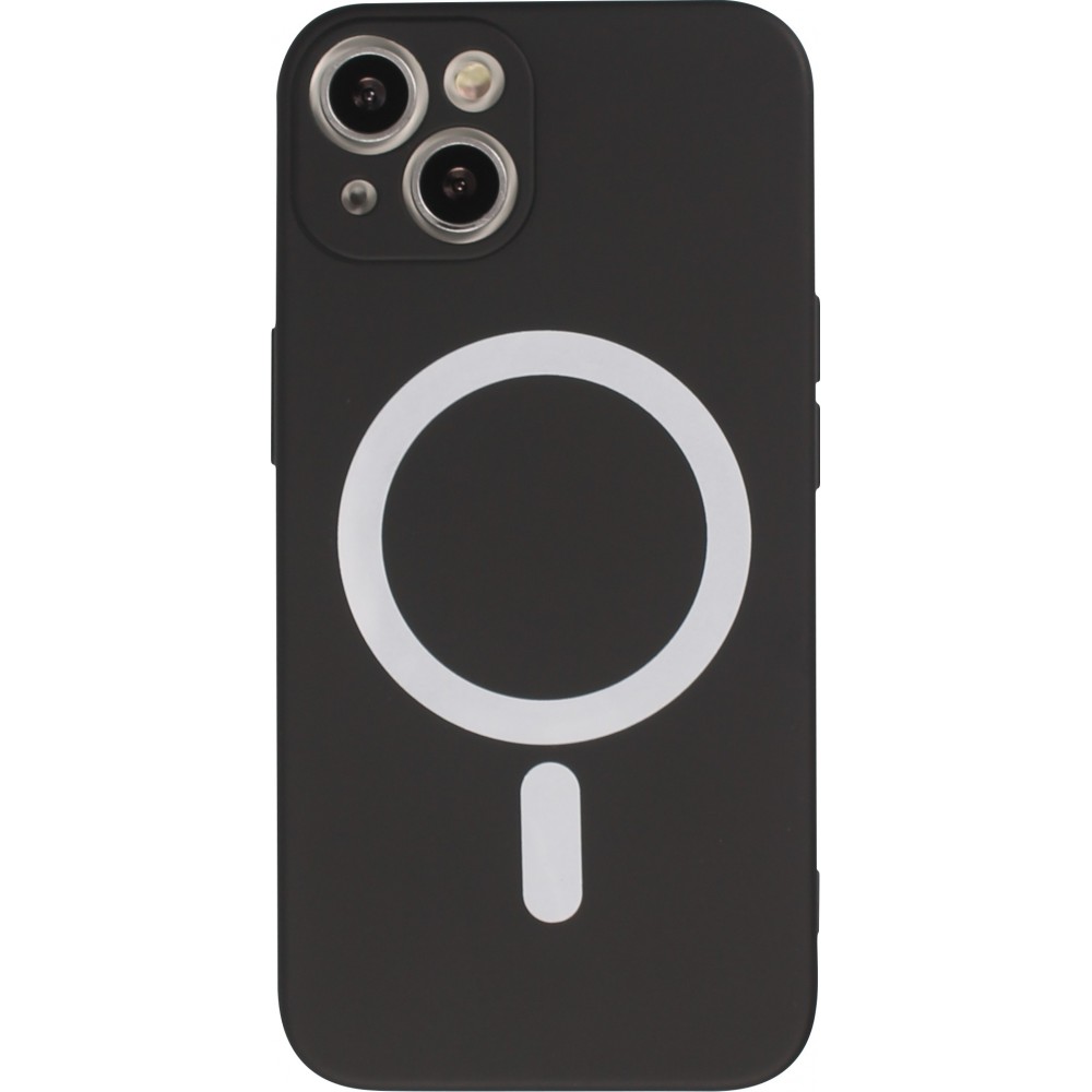 Coque iPhone 11 Pro avec cache caméra Transparent / Noir