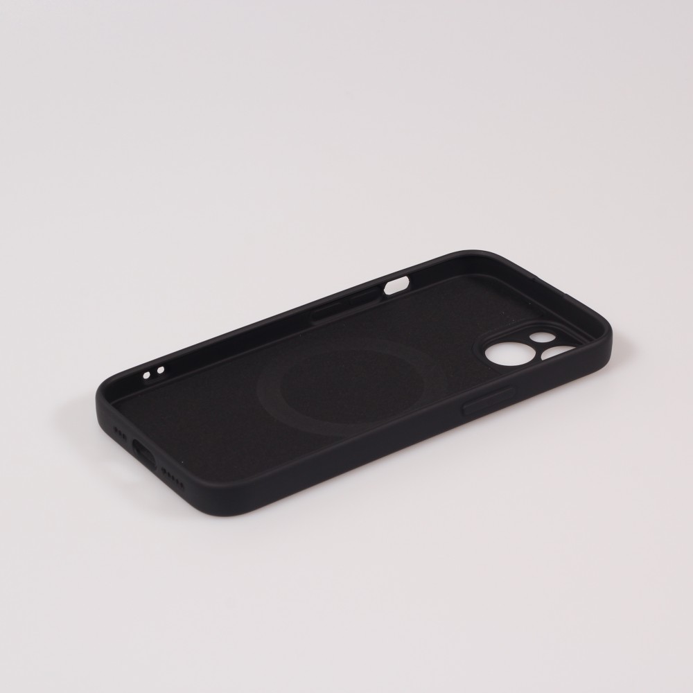 Coque iPhone XR avec cache caméra Transparent / Noir