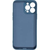 Housse iPhone 15 Pro Max - Coque en silicone souple avec MagSafe et protection pour caméra - Bleu
