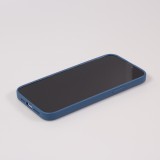 iPhone 13 Pro Case Hülle - Soft-Shell silikon cover mit MagSafe und Kameraschutz - Blau