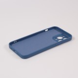 iPhone 13 Pro Case Hülle - Soft-Shell silikon cover mit MagSafe und Kameraschutz - Blau
