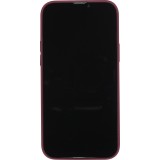 Housse iPhone 15 Pro Max - Coque en silicone souple avec MagSafe et protection pour caméra - Bordeaux
