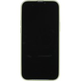 Housse iPhone 15 Pro - Coque en silicone souple avec MagSafe et protection pour caméra - Vert