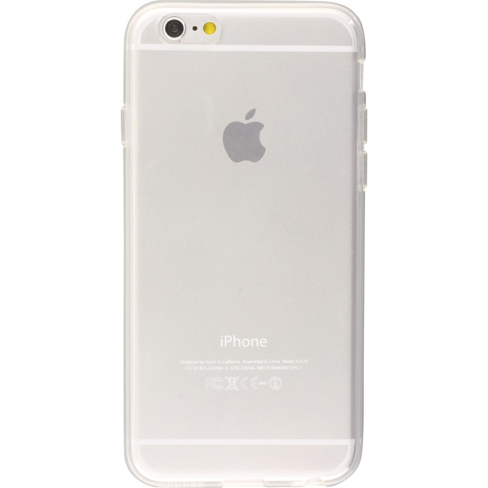 Hülle iPhone 6/6s - Gummi Transparent Silikon Gel Simple Super Clear flexibel