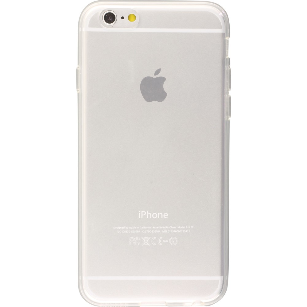 Hülle iPhone 6 Plus / 6s Plus - Gummi Transparent Silikon Gel Simple Super Clear flexibel