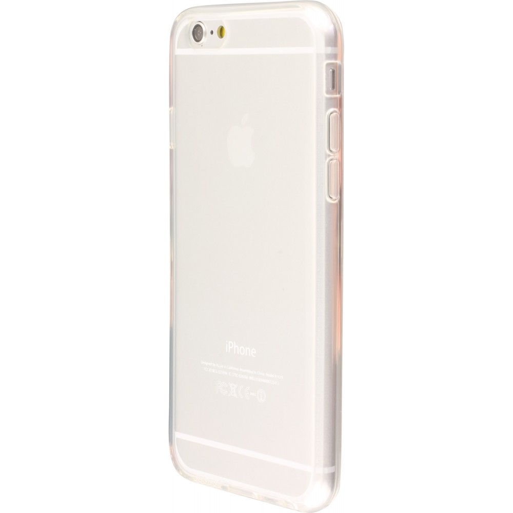 Hülle iPhone 6 Plus / 6s Plus - Gummi Transparent Silikon Gel Simple Super Clear flexibel