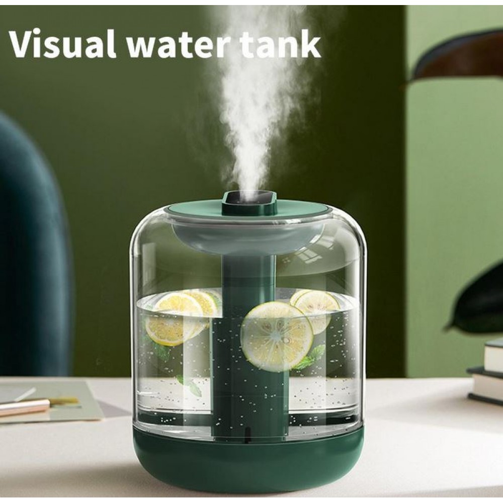 Humidificateur 1000 ml Diffuseur d'huile essentielle avec lumière LED et  réservoir d'eau transparent - Vert - Acheter sur PhoneLook