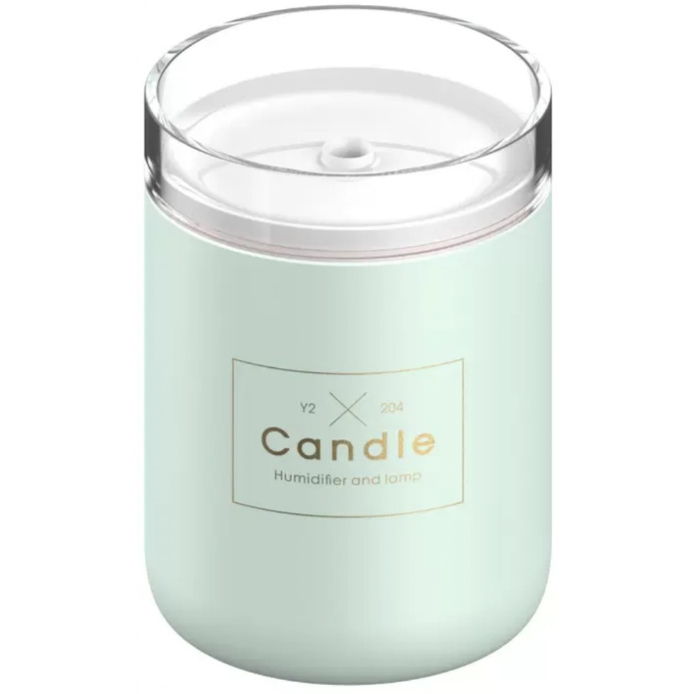 Humidificateur compact Candle - Diffuseur de parfum pour salon / bureau / salle de bain - Turquoise