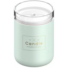 Kompakter Luftbefeuchter Candle - Duftspender für Wohnzimmer / Büro / Badezimmer - Türkis