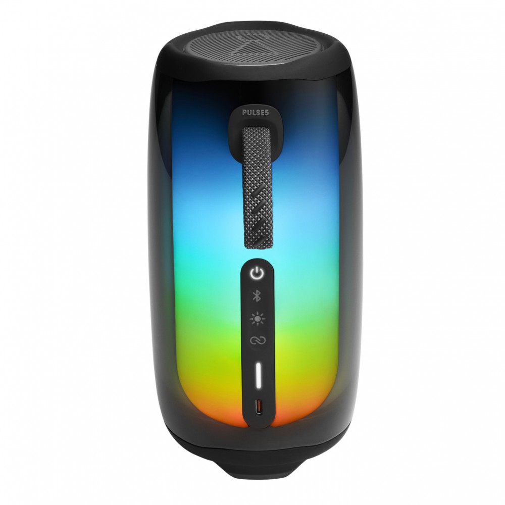 JBL Pulse 5 - Tragbarer Bluetooth Lautsprecher LED-Lichtspiel 360 Grad