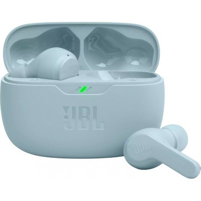 JBL Wave Beam Bluetooth 5.2 écouteurs sans fil wireless TWS Deep Bass Sound HiQ IP54 - Vert menthe