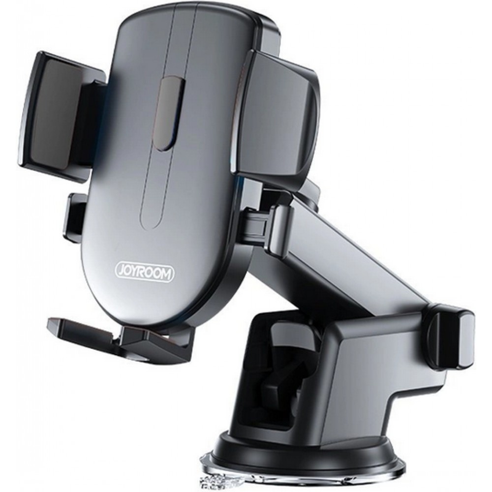 Joyroom support de téléphone (JR-OK3) de voiture avec bras télescopique et extensible fixation pare-brise - Noir