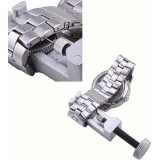 Uhren Einstellset mit Stiftentferner und Reparaturwerkzeugen für Metallarmbänder - Silber