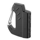 LDNIO Keychain Power Bank 10W 5000mAh - Externe Batterie mit Karabiner Outdoor - Schwarz