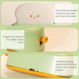 Lampe de table LED en forme de toaster mignon lumière de nuit pour enfants USB-C - Vert