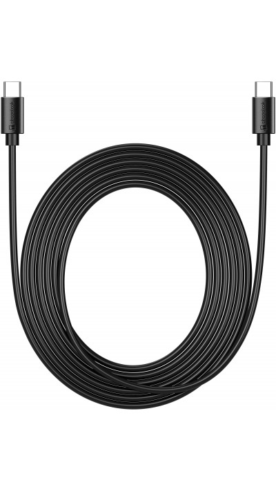 Long câble chargeur (3 m) USB-C vers USB-C - PhoneLook - Noir